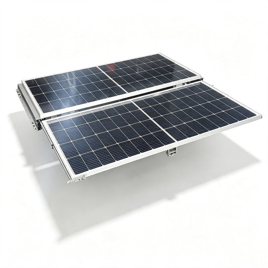 SUMYOK Electric RV Solar SlideRack System E-SlideR1150 | For 300W–600W Solar Panels