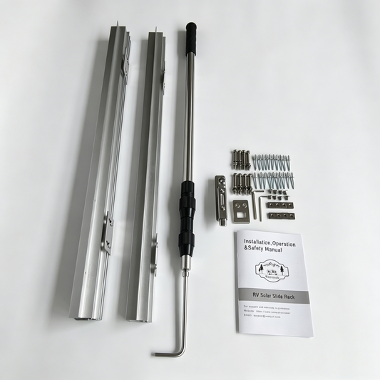 SUMYOK RV Solar Slide Rack